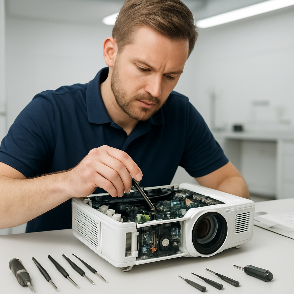 Projector repair service and maintenance