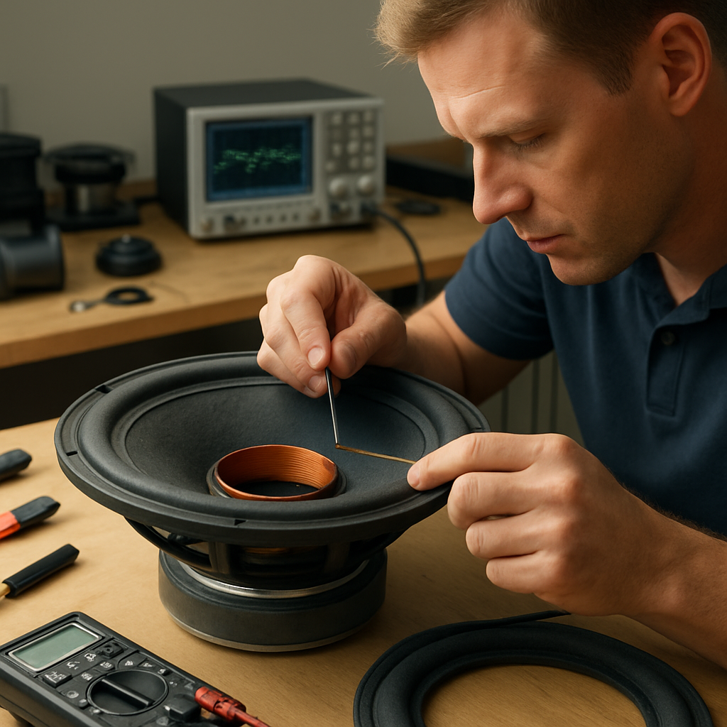 Speaker Repair services at Apex IT & CCTV Solutions
